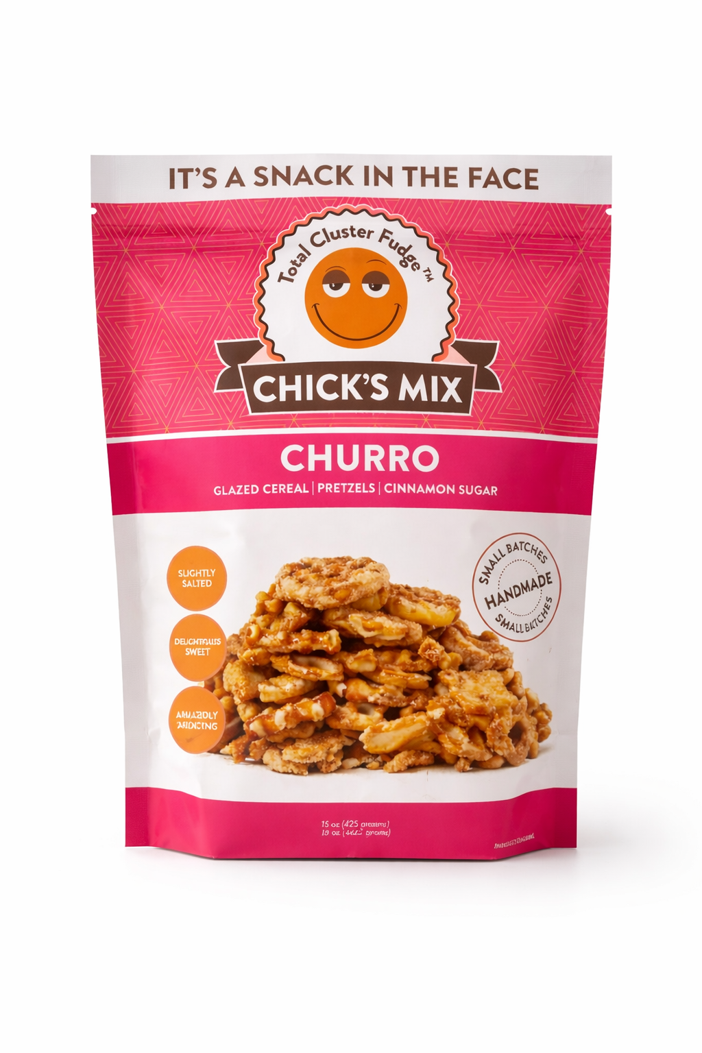 Total Cluster Fudge Chick's Mix Peanut Butter, 15 oz