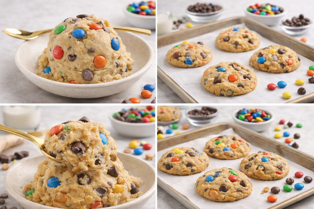 3 lbs Monster Edible Cookie Dough Snack Sweet Flavor Dessert