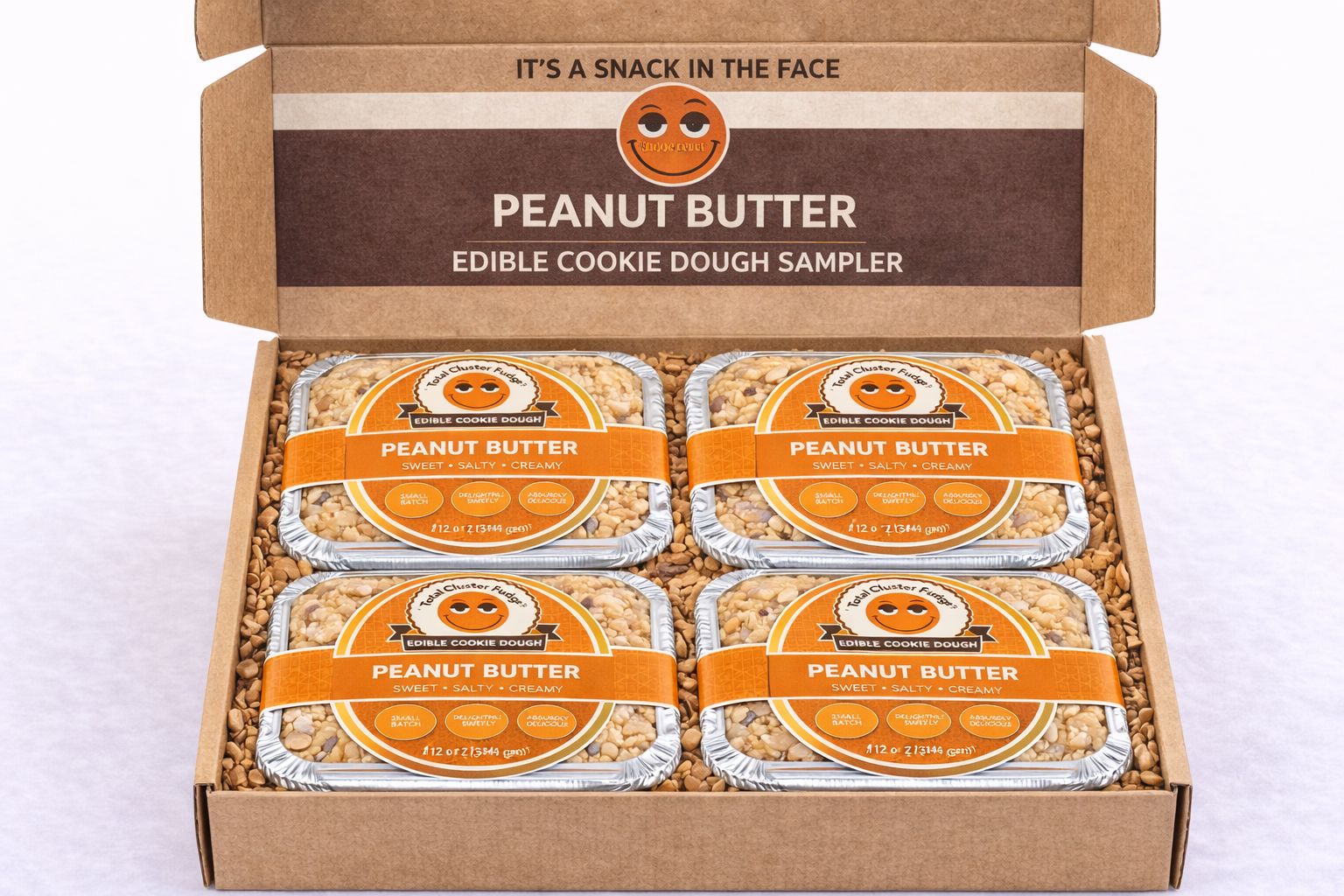 3 lbs Peanut Butter Edible Cookie Dough Snack Sweet Flavor Dessert