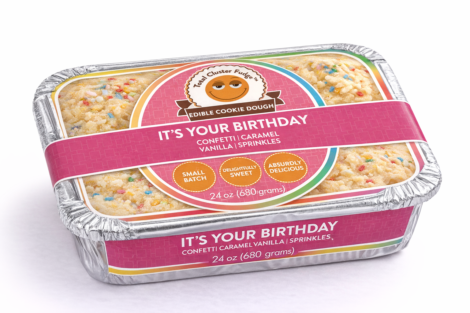 3 lbs It's Your Birthday Edible Cookie Dough Snack Sweet Flavor Dessert