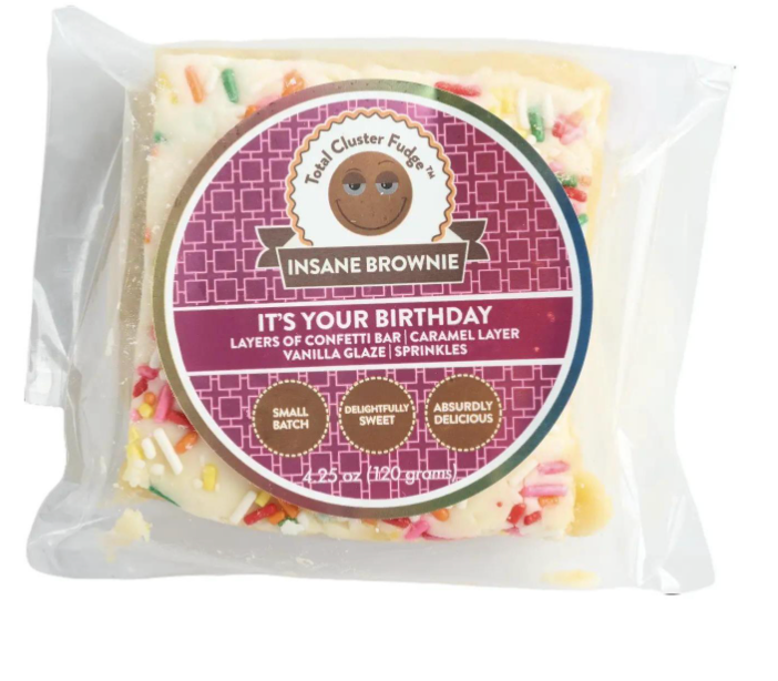 It's Your Birthday Brownie Foods Cake 3 lbs in Convenient Box Perfect for Sharing