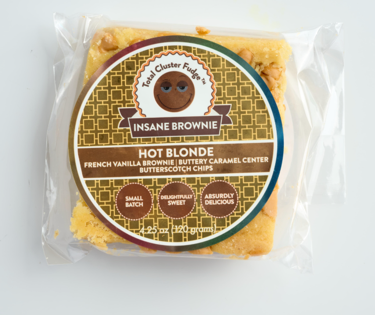 Hot Blonde Brownie Foods Cake 3 lbs in Convenient Box Perfect for Sharing