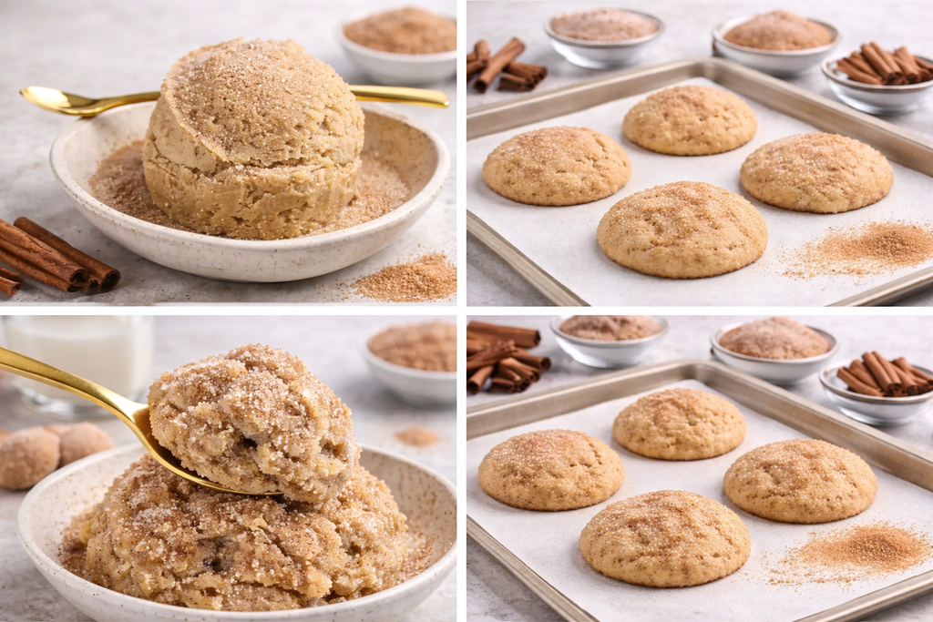 3 lbs Snickerdoodle Edible Cookie Dough Snack Sweet Flavor Dessert